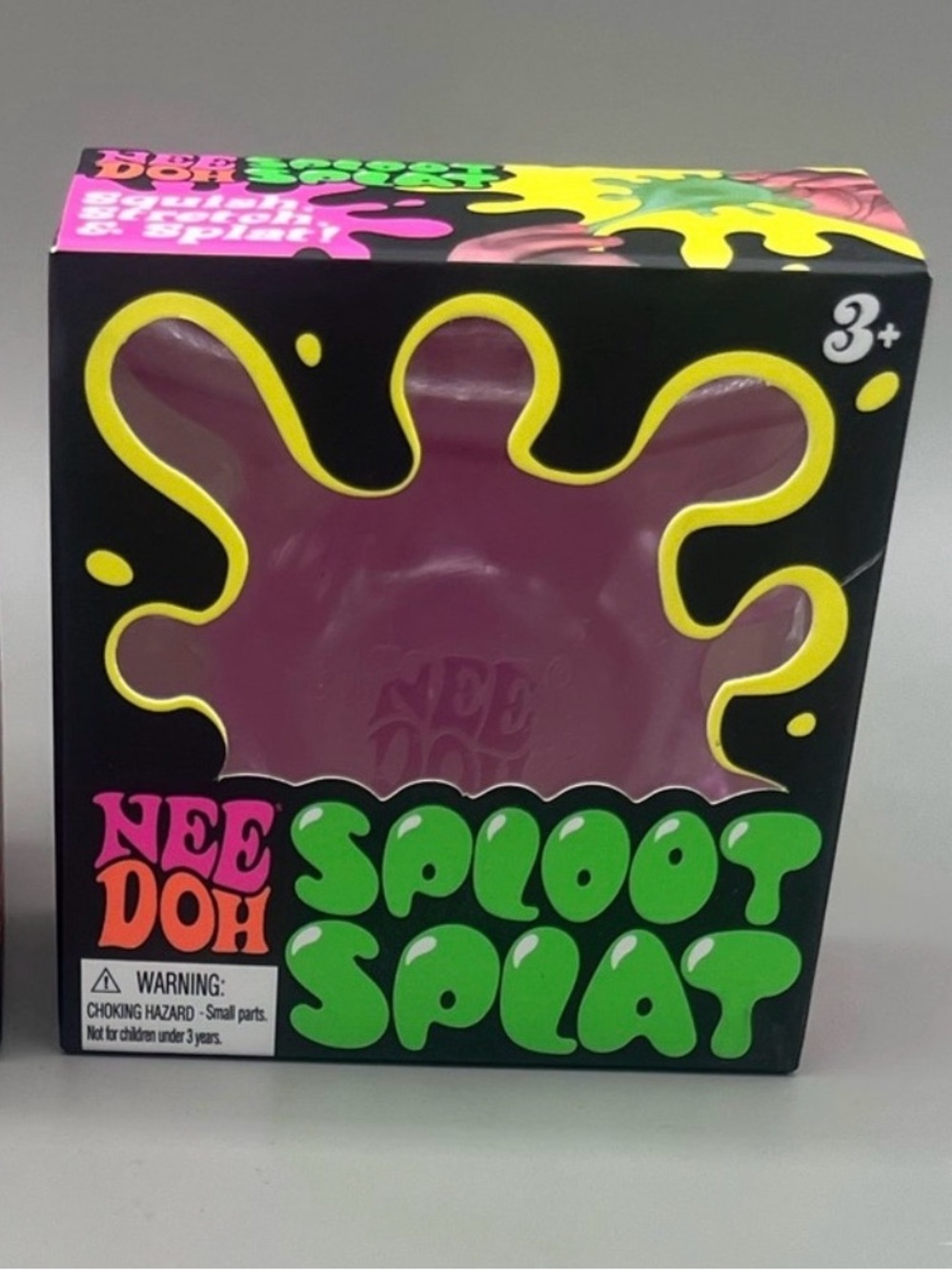 Schylling NeeDoh PURPLE/PINK 💜🩷 SPLOOT Splat Novelty Sensory Fidget Toy NEW
